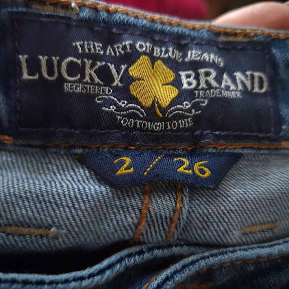 Lucky Brand Denim with Yellow Accent